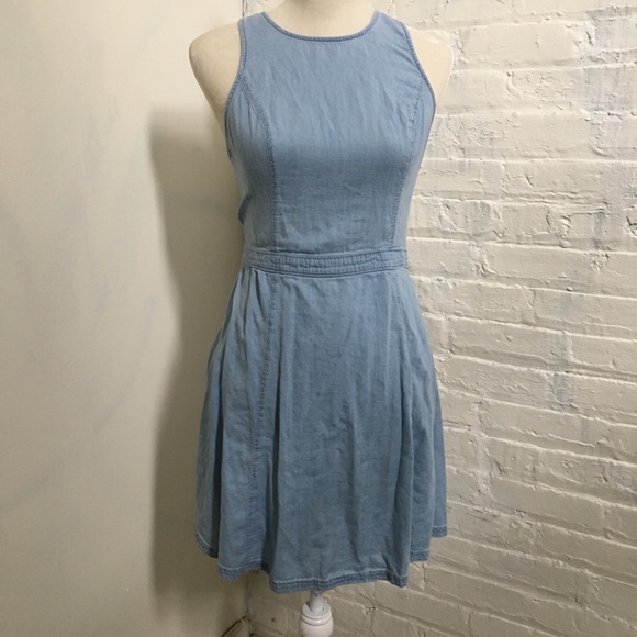 Hollister Dresses & Skirts - Hollister Chambray Denim Dress